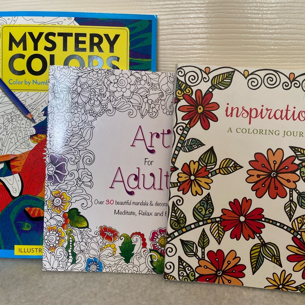 Adult coloring books 3/$12